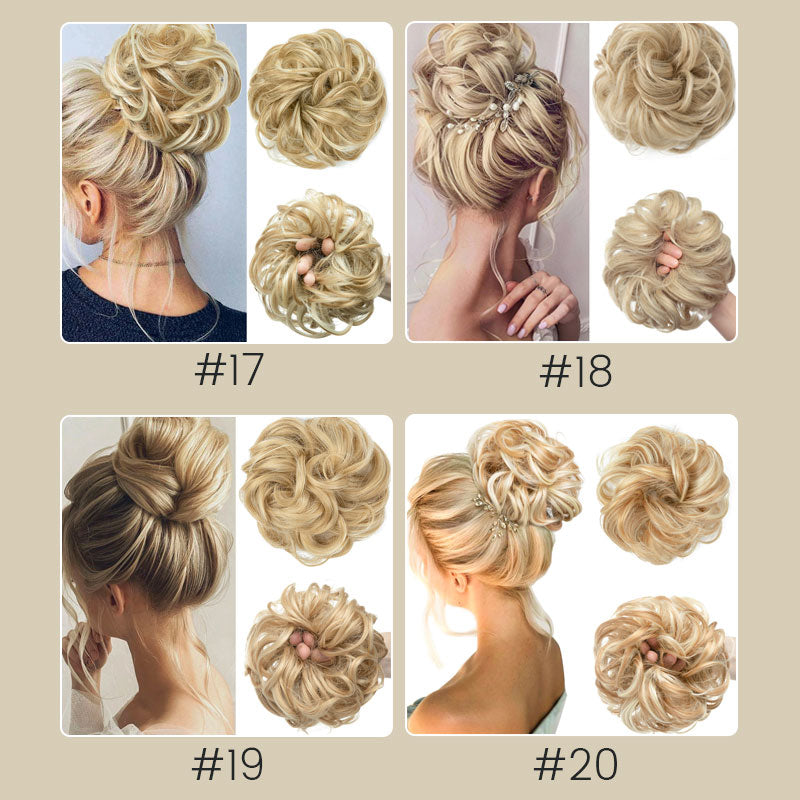 🔥50% Rabatt🔥 Unsichtbares flauschiges Naturperücken-Haarband - 48 Farben