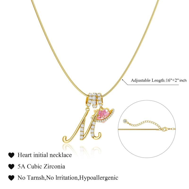 💖 LETZTER TAG – 57 % RABATT ✨ 3-lagige Anhänger-Halsketten mit Initialen A-Z 🎀 | Personalisiert & elegant