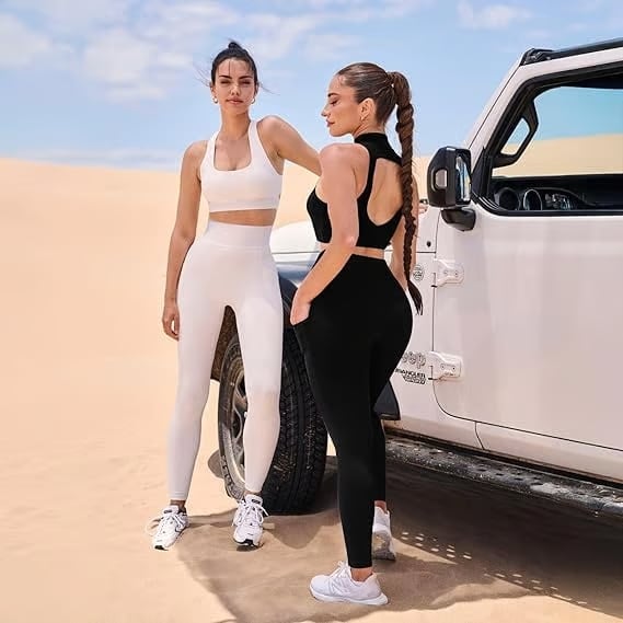 🎁Letzter Tag 49 % Rabatt🔥Hoch taillierte, bauchformende und figurformende Trainingsleggings