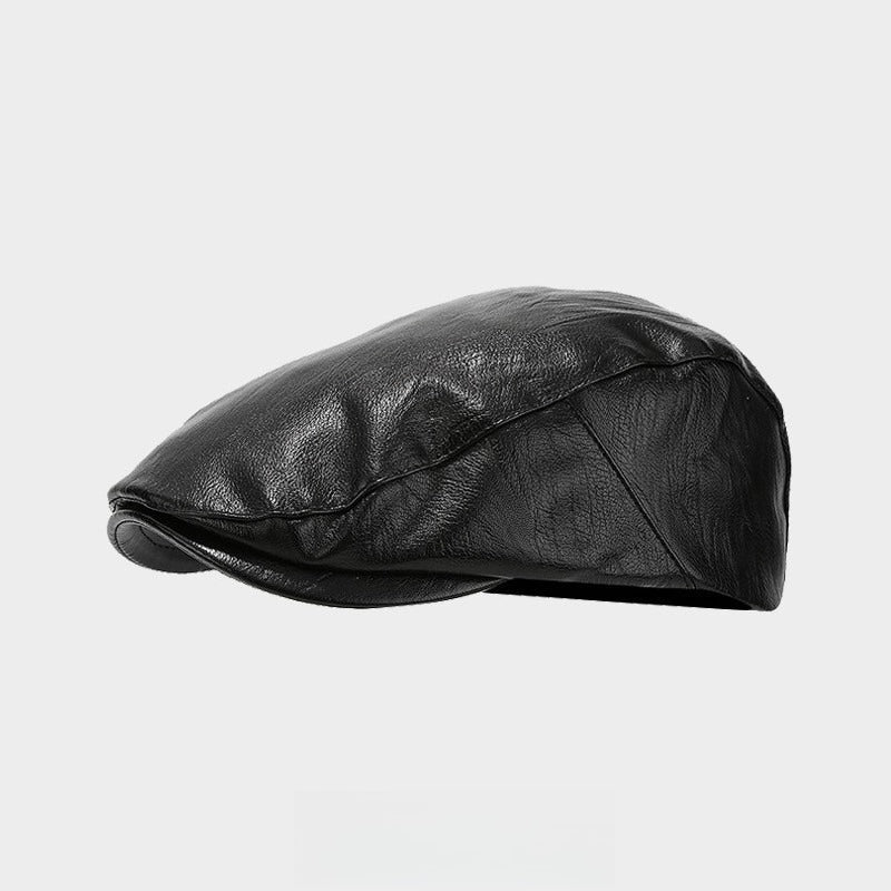 Zeitlos klassischer Stil Luxuriös weiche Lederkappe