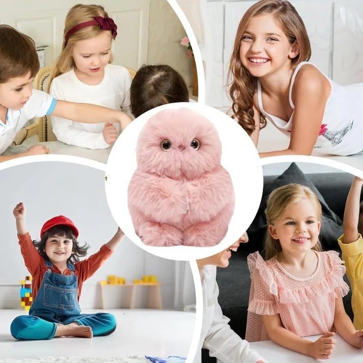 ✨Süße, schüchterne KI-Begleitpuppe als Taschenanhänger und Plüschtier👜 – sie kann singen, den Kopf drehen und sprechen lernen🤖