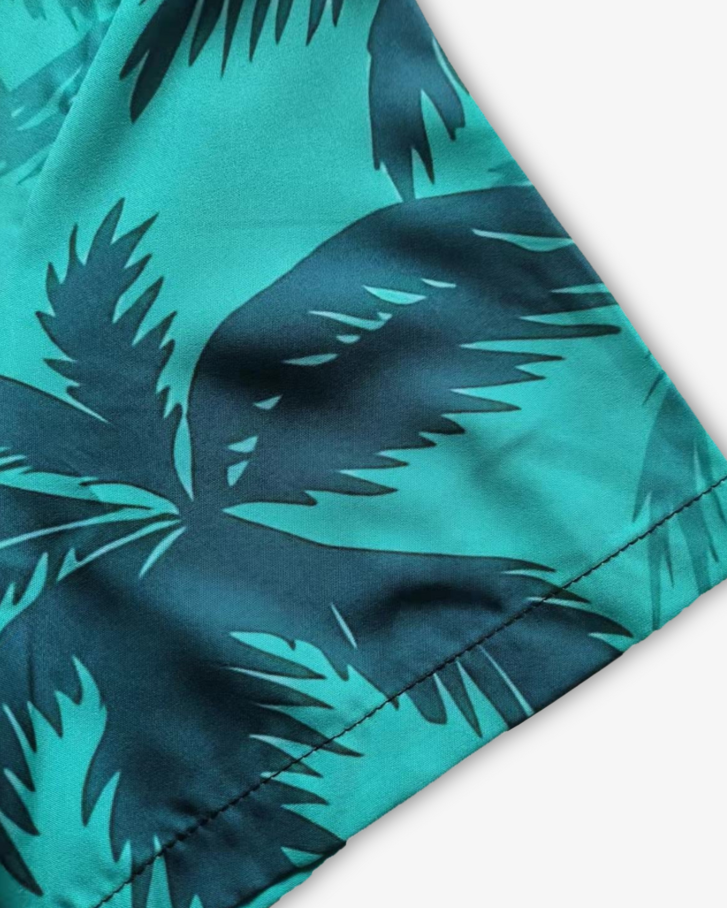 Hawaiianischer Strand Mit Kurzen Ärmeln