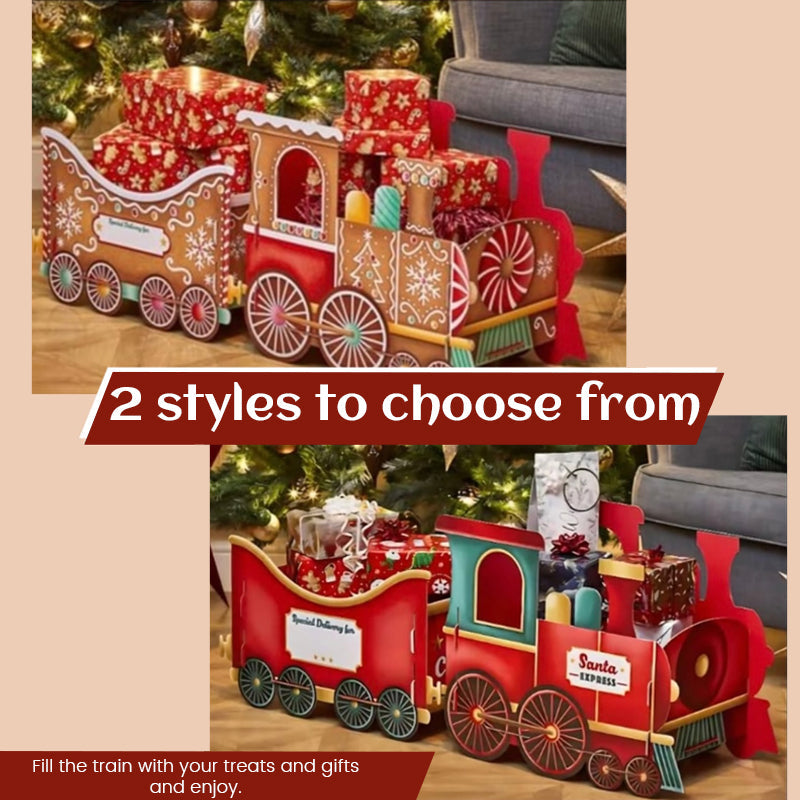 🎁 Santas Geschenkzug – Bringt Weihnachtsfreude mit Stil! 🚂🎄