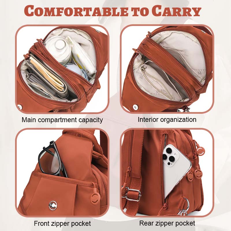 🎒 Multifunktionaler Nylon-Rucksack · Dein stilvoller Begleiter für jeden Tag