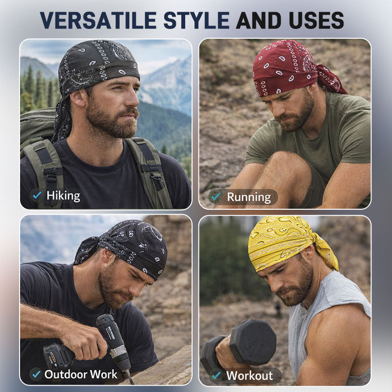 Elastischer Piratenhut für Outdoor-Sportarten