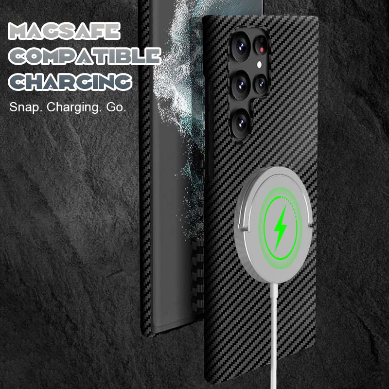 Magnetische Handyhülle Aus Kohlefaser
