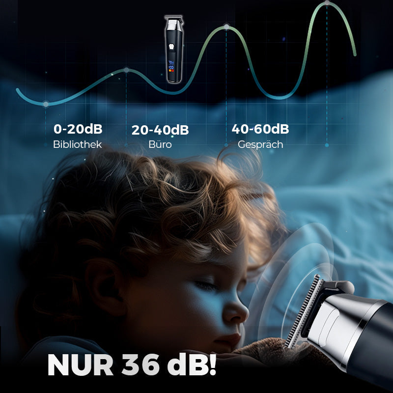 🔥Neu und heiß begehrt💎 Professioneller elektrischer Haarschneider mit Digitalanzeige für den Hausgebrauch