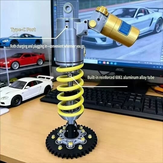 🔥Inspired Suspension Stoßdämpfer-Lampe – Verstellbare LED-Leuchte für Gamer und Autoliebhaber (⏰Kostenloser Versand)