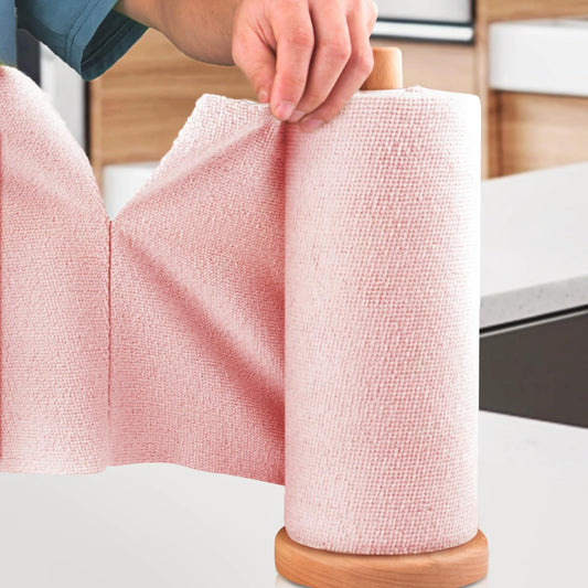 ♻️Återanvändbara Mikrofaser-Papierhandtücher, Rolle🧻