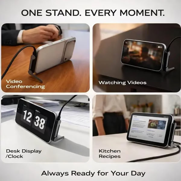 Der ultimative 240-W-Hybrid-Adapter „Power-Stand“ ⚡: die All-in-One-Lösung für Schnellladen und Bildschirmdarstellung