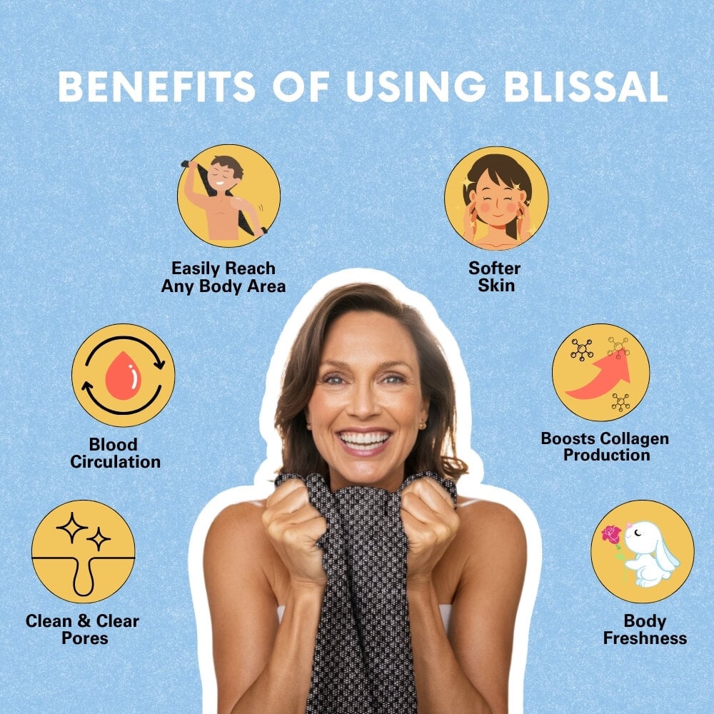 🎁Letzter Tag: 1 kaufen, 2 gratis dazu🔥🧼Peelendes antibakterielles Duschhandtuch🚿