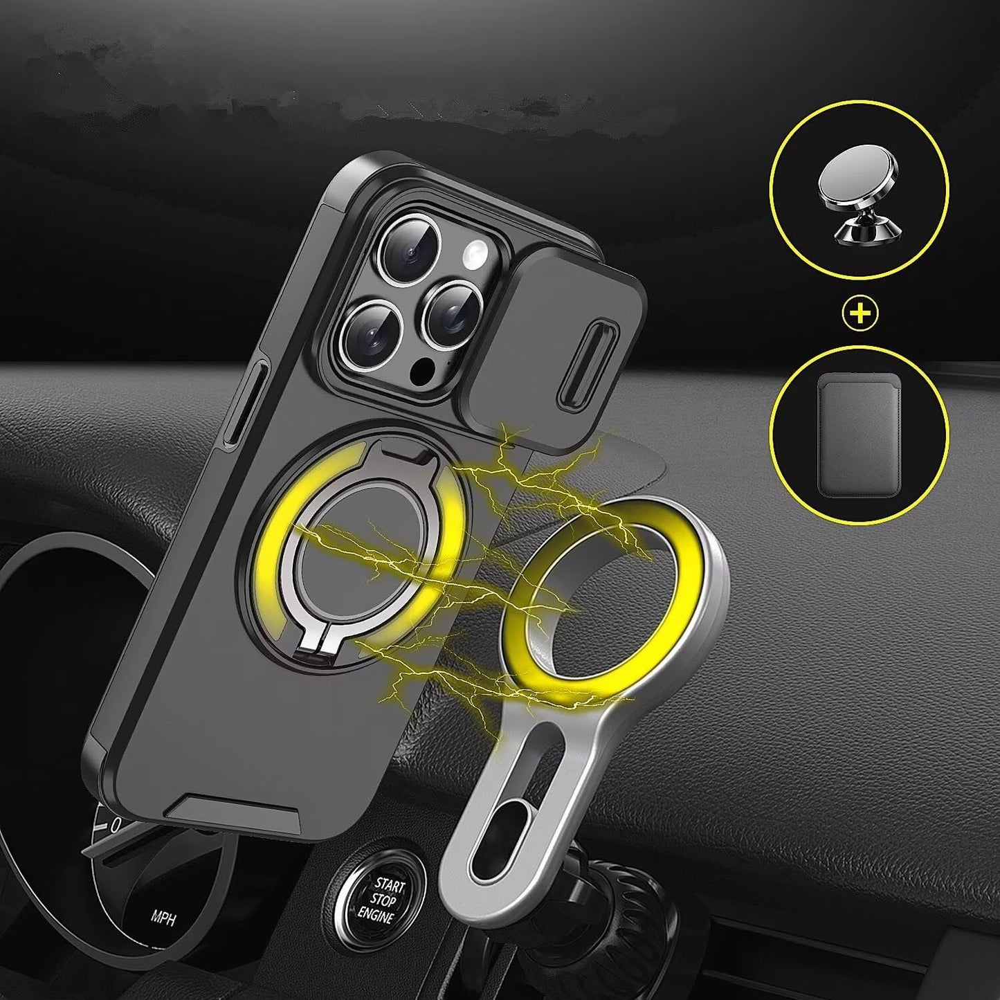 🍎Neuer Linkke-kompatibler Fensterhalter für Apple 17 Pro Max-Handyhüllen📱
