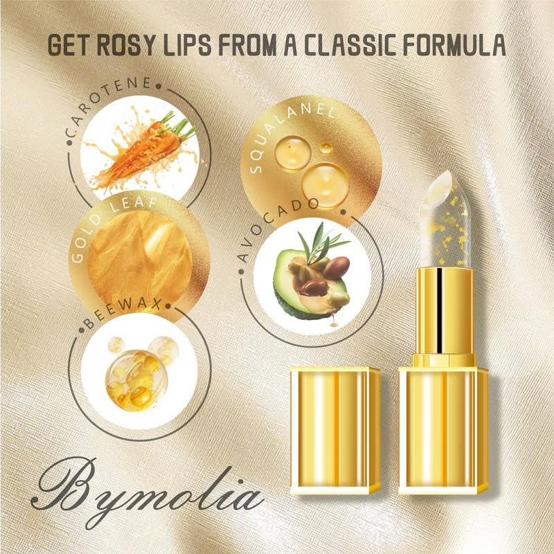 pH-Wert farbwechselnder, goldfarbener Lippenstift / übertragungsfester pH-Lippenstift