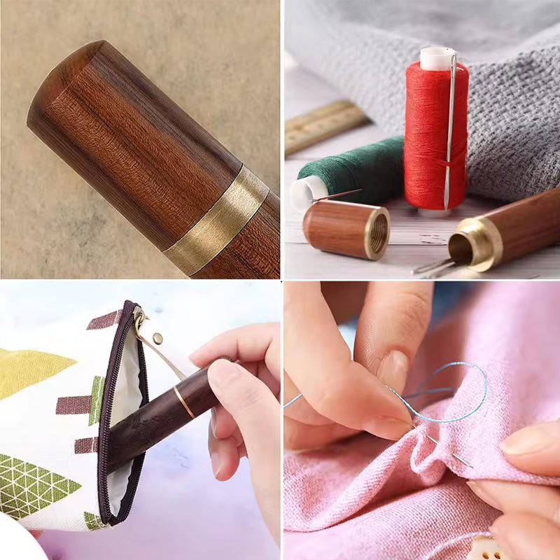 Sewing needle set without thread