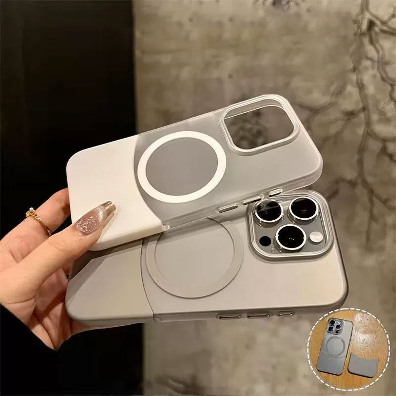 Creative Frosted Case med kontrastsömmar