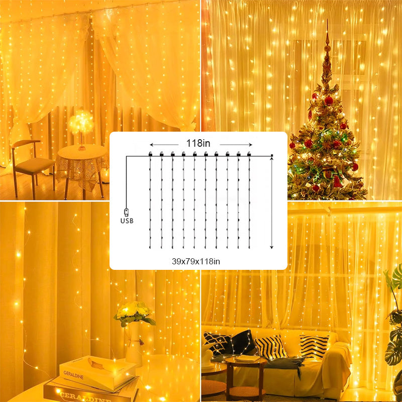 LED Vorhang Licht