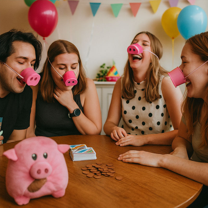 Snort Funny: Das Gesellschaftsspiel „Lachen und verlieren“ 🐷😂