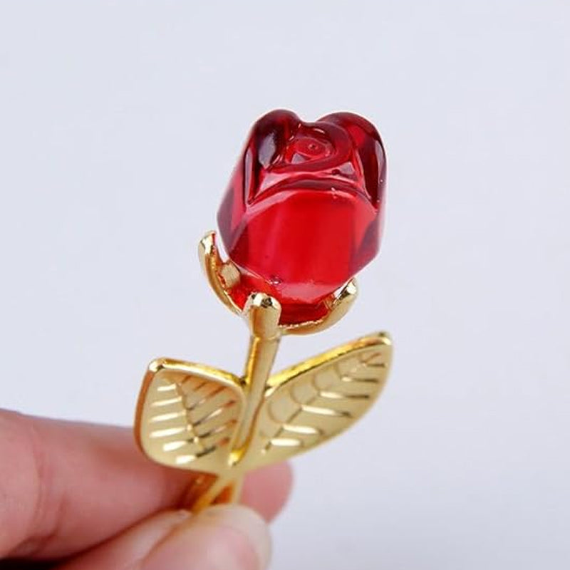 Kristall-Metall-Rose