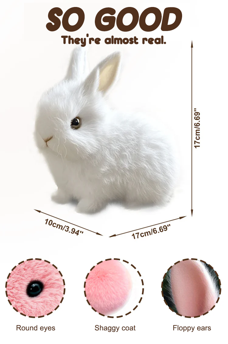 2026 Oster Hot Deal 🐰 Realistischer Hase – Das perfekte Ostergeschenk