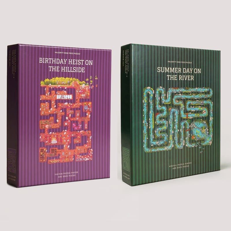 🔥LETZTER TAG 45 % RABATT – 🧩All Edge Jigsaw Challenge – 🤯Jedes Stück ist eine Herausforderung