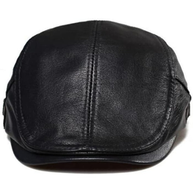 Zeitlos klassischer Stil Luxuriös weiche Lederkappe