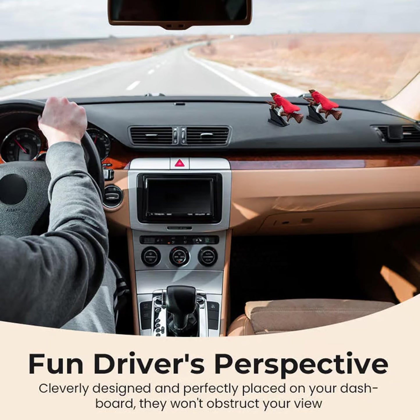 🚗Fantasy-Autodekoration – 🧙‍♀️Hexen- und Zauberer-Besenstiel-Armaturenbrett-Drift-Ornamente✨