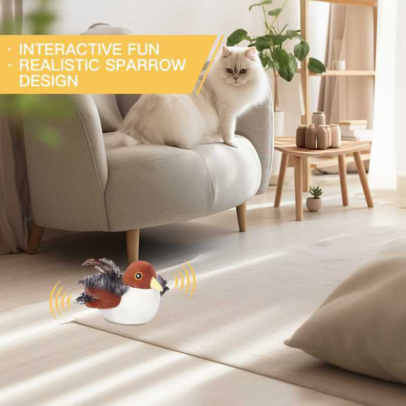 Simulation flatternde Flügel Katze elektrisches Spielzeug