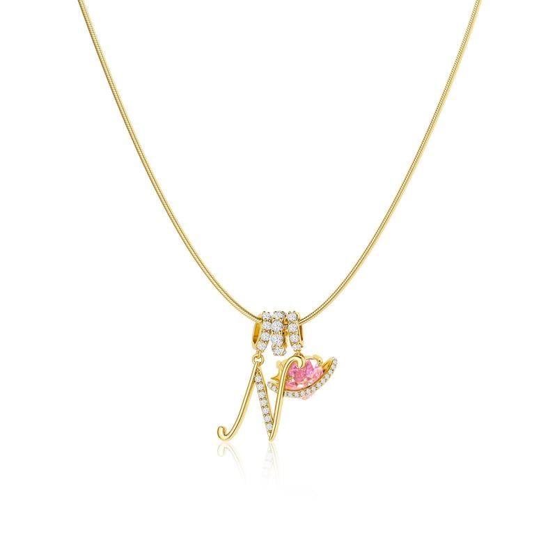 💖 LETZTER TAG – 57 % RABATT ✨ 3-lagige Anhänger-Halsketten mit Initialen A-Z 🎀 | Personalisiert & elegant