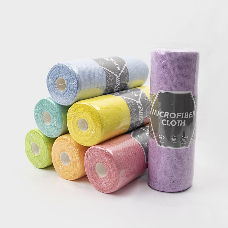 ♻️Återanvändbara Mikrofaser-Papierhandtücher, Rolle🧻