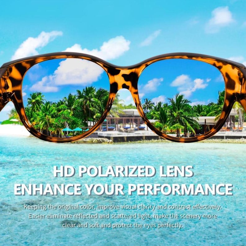 😎Sonnenbrille mit UV400-Schutz, passend für Überbrillen