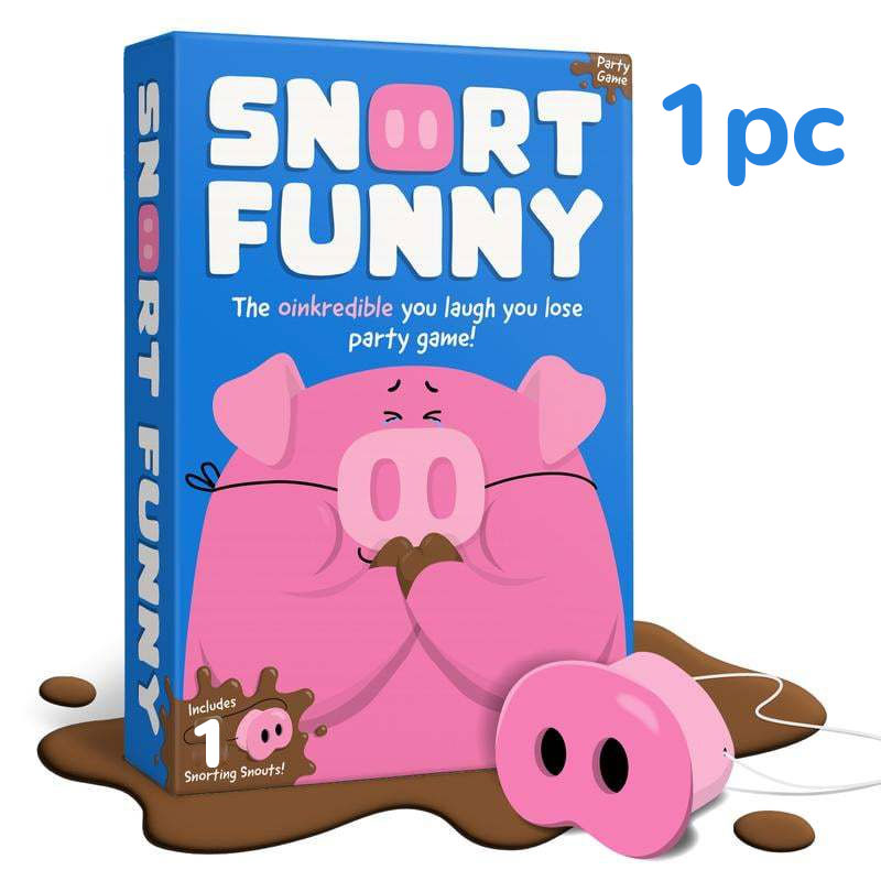 Snort Funny: Das Gesellschaftsspiel „Lachen und verlieren“ 🐷😂