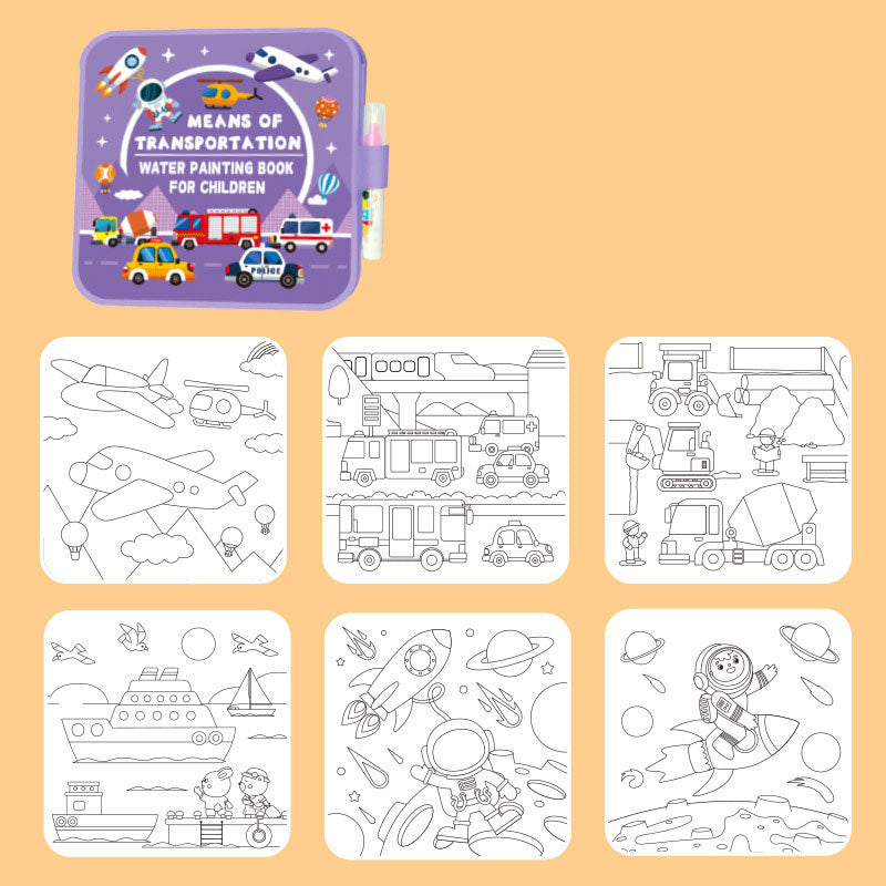 🌈 Wasser-Malbuch für Kinder 🌈