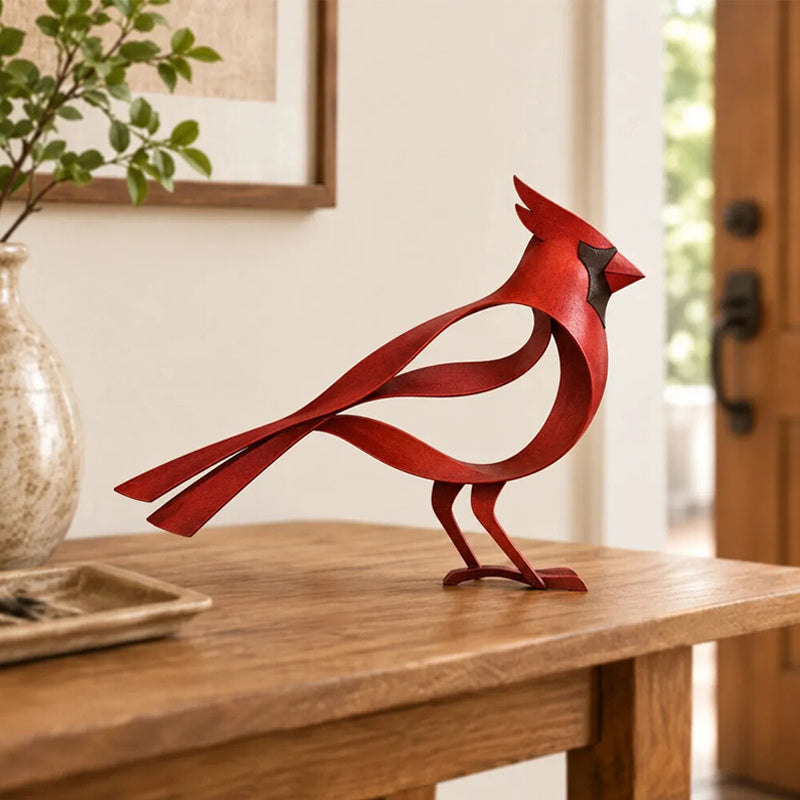 🕊️Elegante und minimalistische Vogelskulptur aus Metall – flüchtige Momente der Leichtigkeit in der Natur!