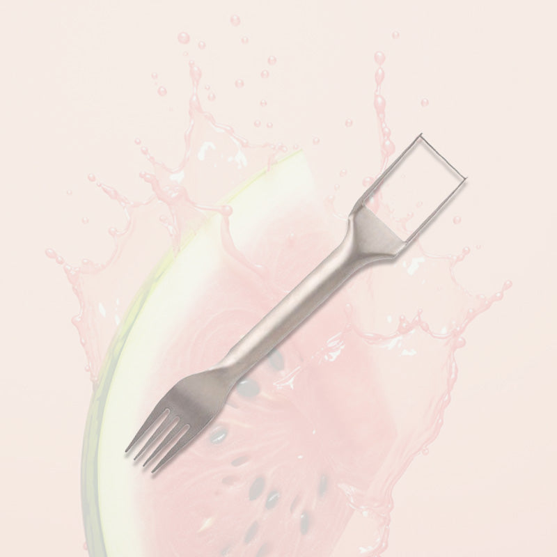 🍉2-in-1-Wassermelonen-Würfelgabel