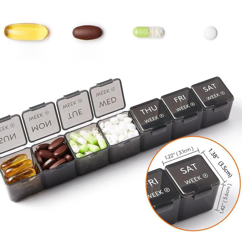 Pillendose (28 Fächer)