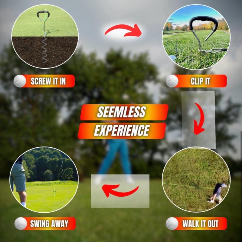 Golf-Trainingsgerät für Drivers und Eisen