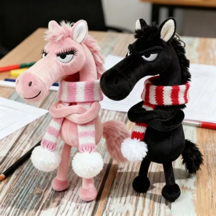 🐎Das Jahr des Pferdes Glücksbringendes Maskottchen – Neujahrsgeschenk für Glück im Jahr 2026