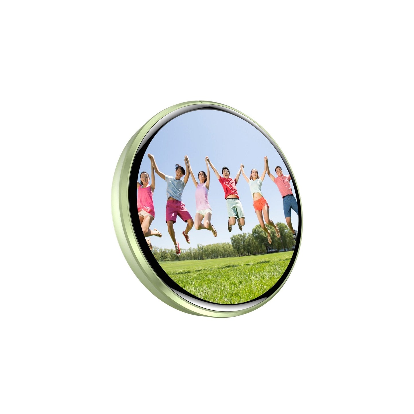 📱 Pixel Touch Digital Badge Screen – 📸 500 mAh Leichtgewichtiger Foto-/Video-/GIF-Pin