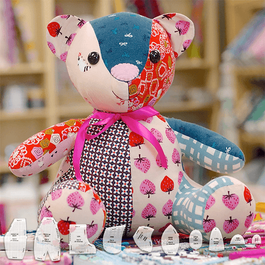 🎄Memory Bear Schablonenlineal-Set