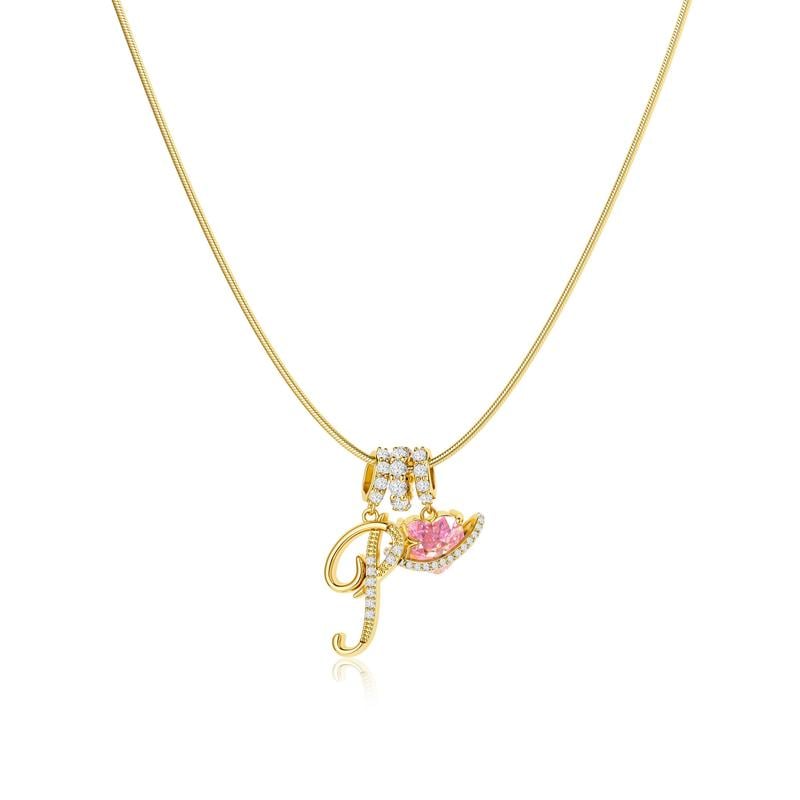 💖 LETZTER TAG – 57 % RABATT ✨ 3-lagige Anhänger-Halsketten mit Initialen A-Z 🎀 | Personalisiert & elegant
