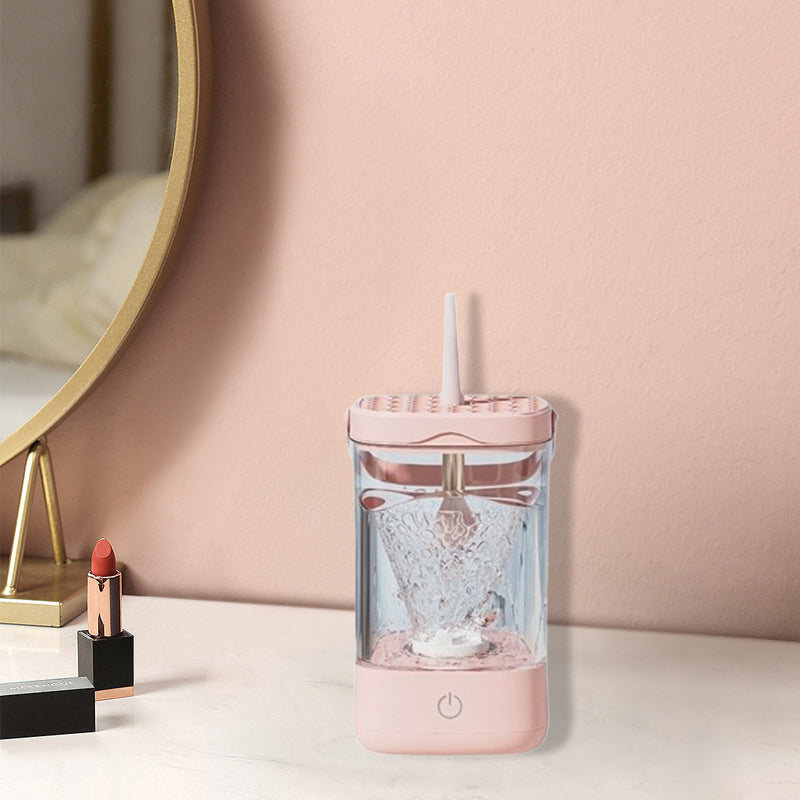 Electric makeup tool cleaner