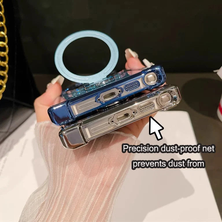 Galvanisierter magnetischer Ständer Handytasche für Samsung