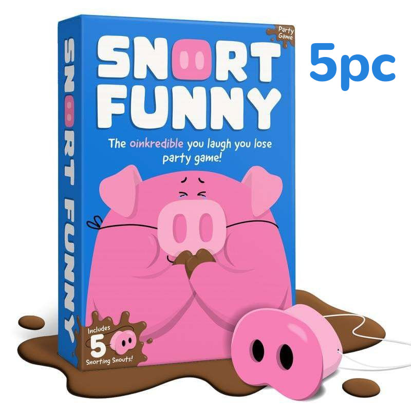 Snort Funny: Das Gesellschaftsspiel „Lachen und verlieren“ 🐷😂