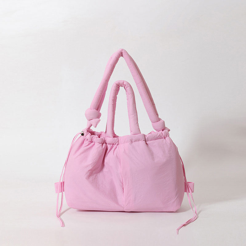 Donszak Nylon Trekkoord Rucksack