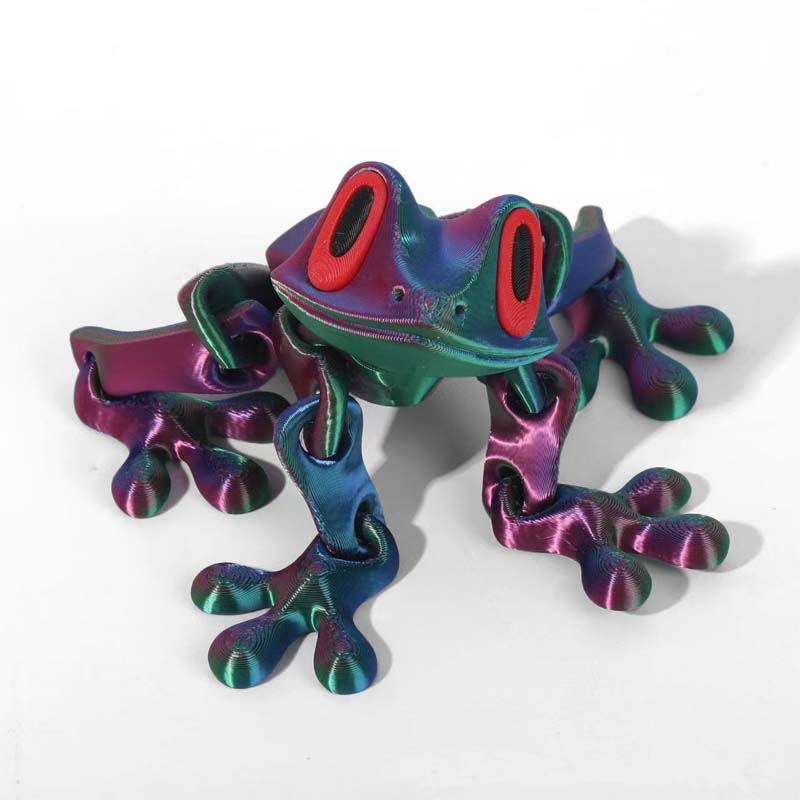 3D-gedruckter magnetischer Frosch-Kühlschrankmagnet