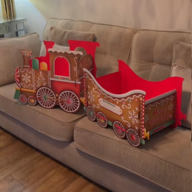 🎁 Santas Geschenkzug – Bringt Weihnachtsfreude mit Stil! 🚂🎄