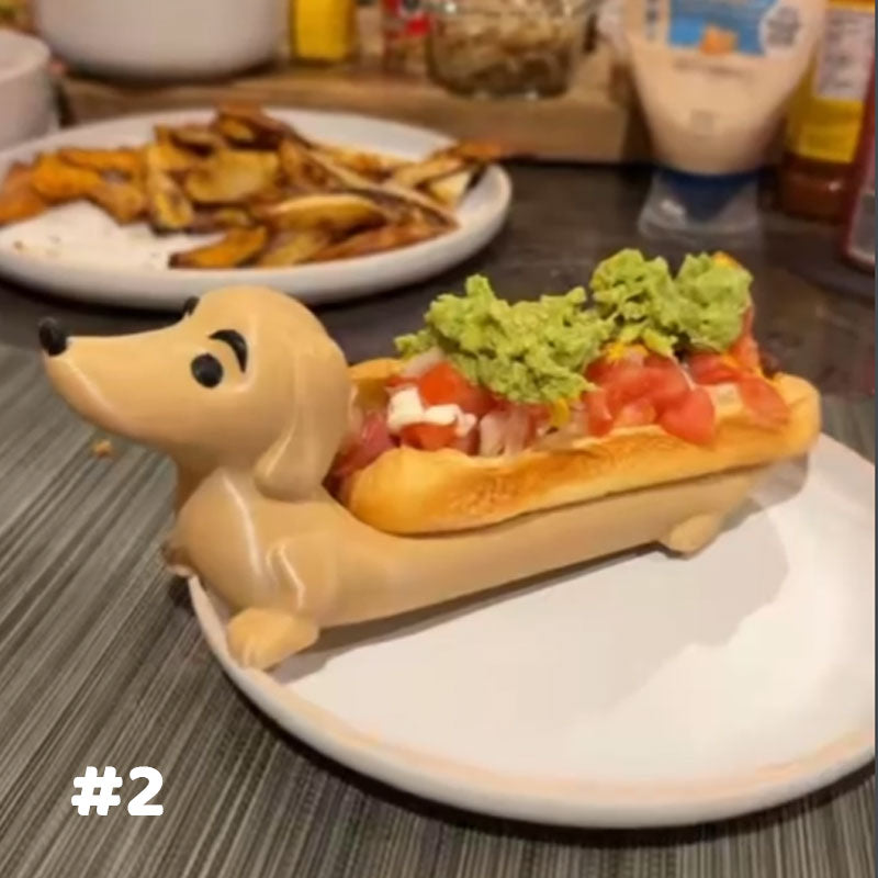 Hot Dog Dackel Tablett