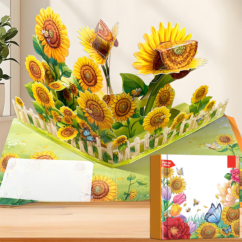 Pop-up-Buch mit Tiermotiven für Kinder