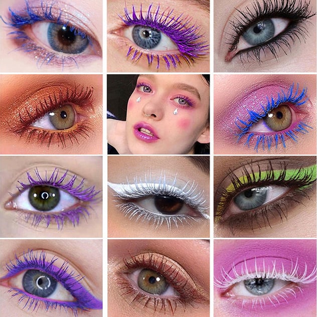 Seidenfaser-Mascara Wimpernfarbe Mascara