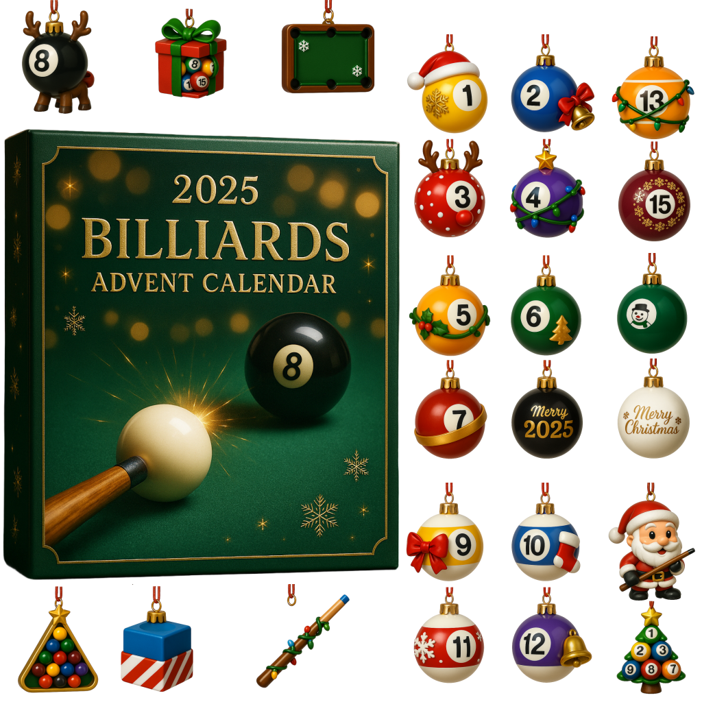 Billard-Themen-Adventskalender 2025